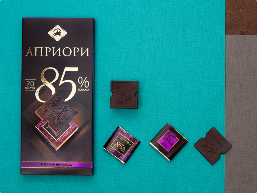 Априори Горький шоколад 85% какао, 100 г Априори Горький шоколад 85% какао, 100 г